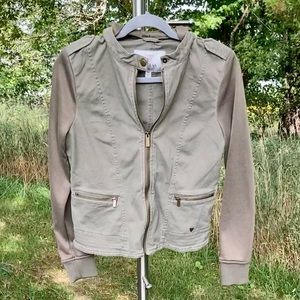 Guess: Ladies lightweight Army green jacket.  Size S.